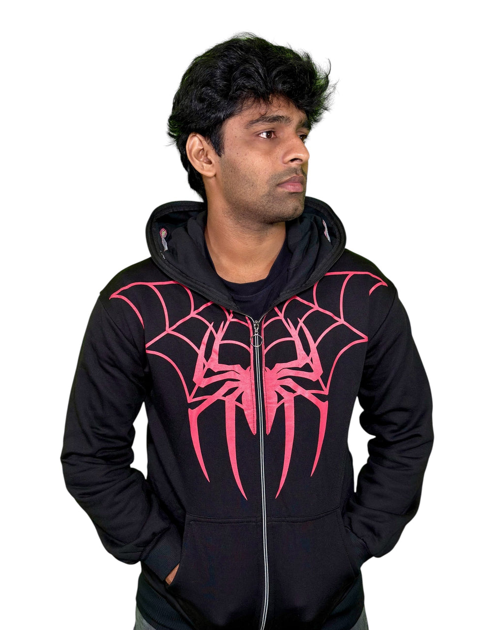 Spider Hoodie - Black